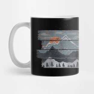 Into the Grey... (Blue sky variant) Mug